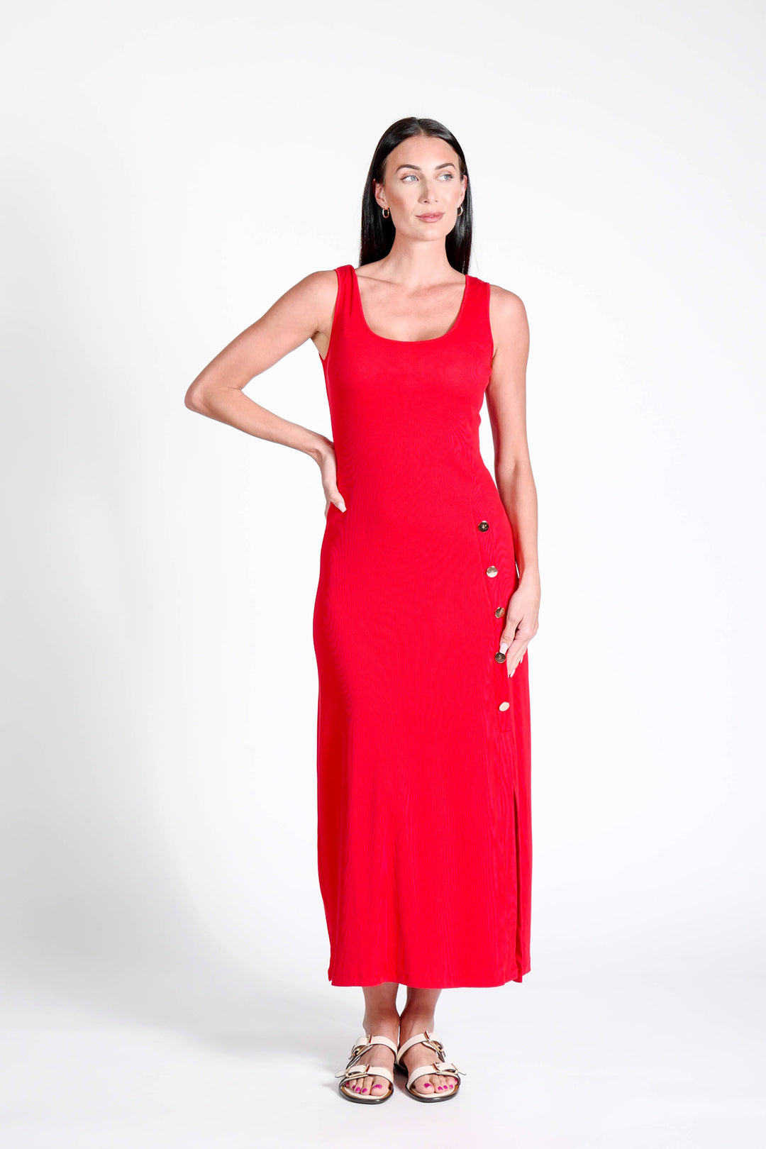 Keystone Dress Red APPAREL - DRESS JPK 2026