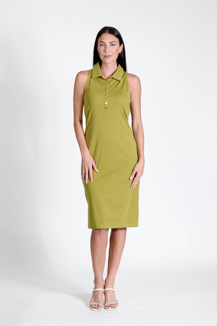 Court Dress Sleveless Kelp APPAREL - DRESS JPK 2026