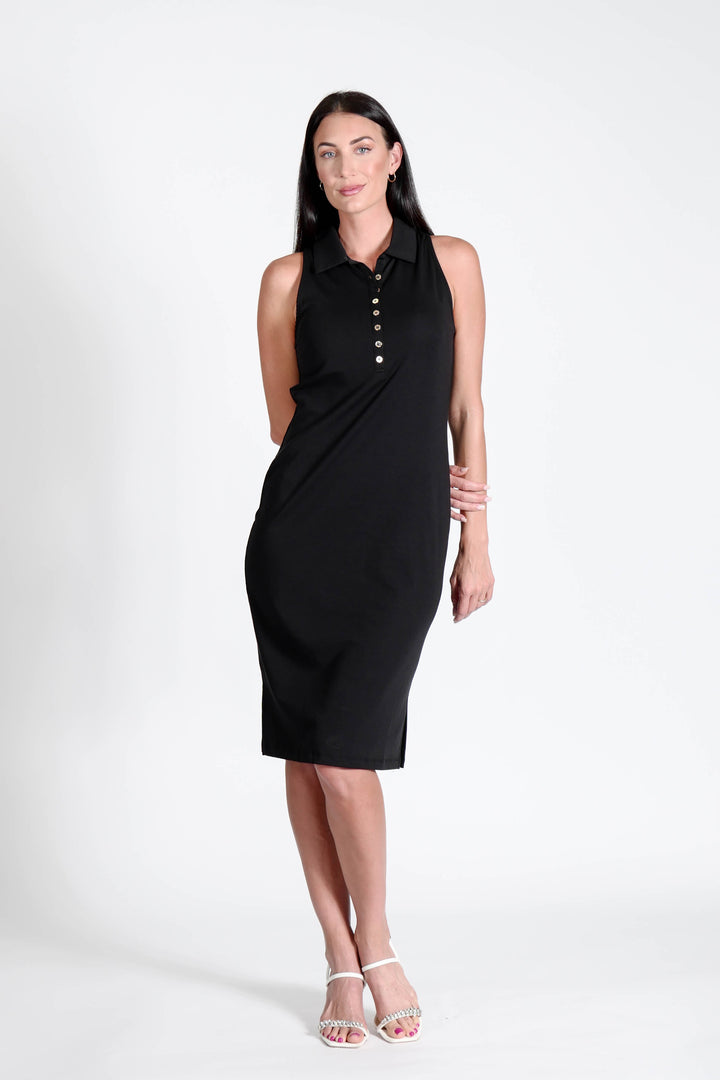 Court Dress Sleeveless Black APPAREL - DRESS JPK 2026