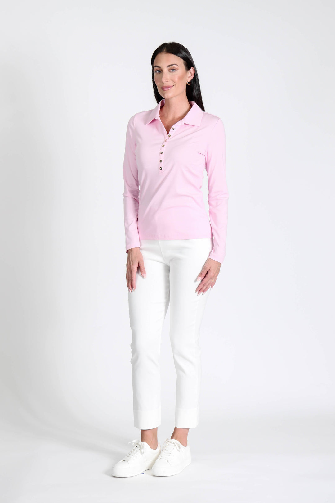 Court Top Pink APPAREL - TOP - SHIRT jeanpierreklifa.com