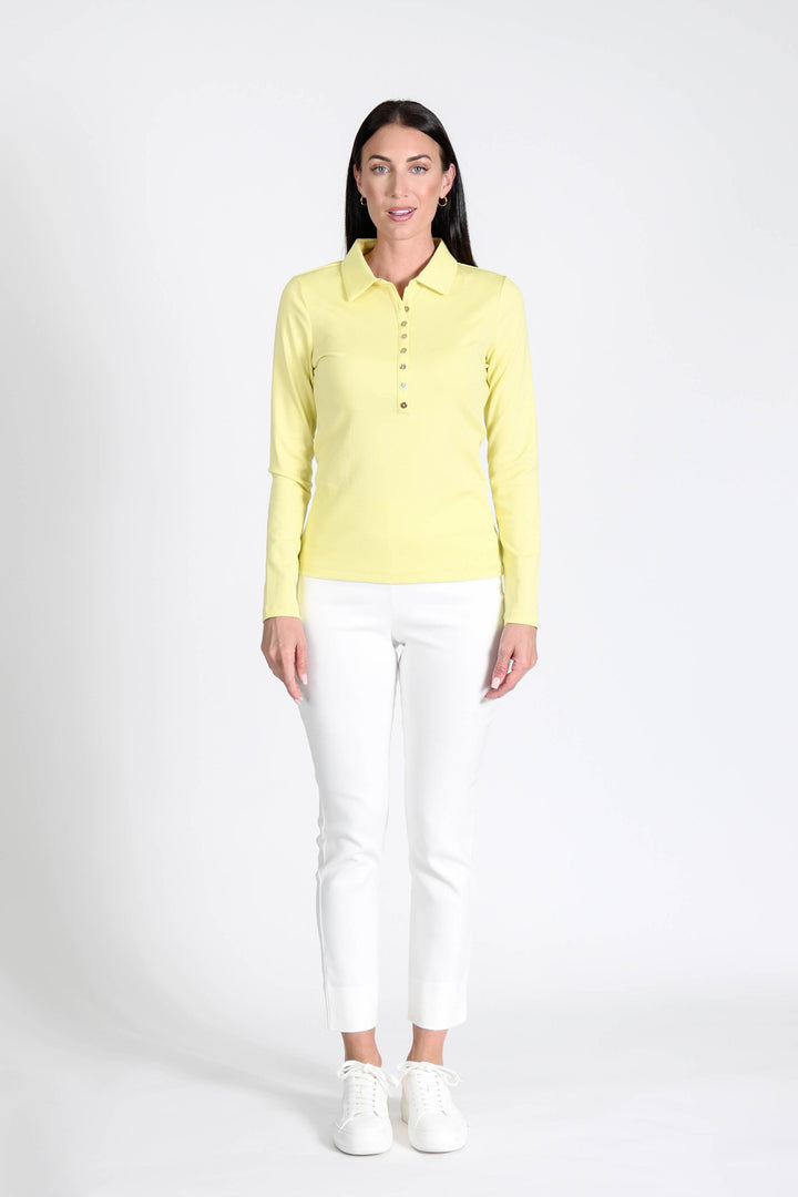 Court Top Lime APPAREL - TOP - SHIRT JPK 2026