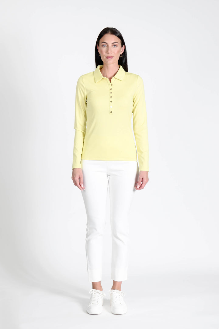 Court Top Lime APPAREL - TOP - SHIRT JPK 2026