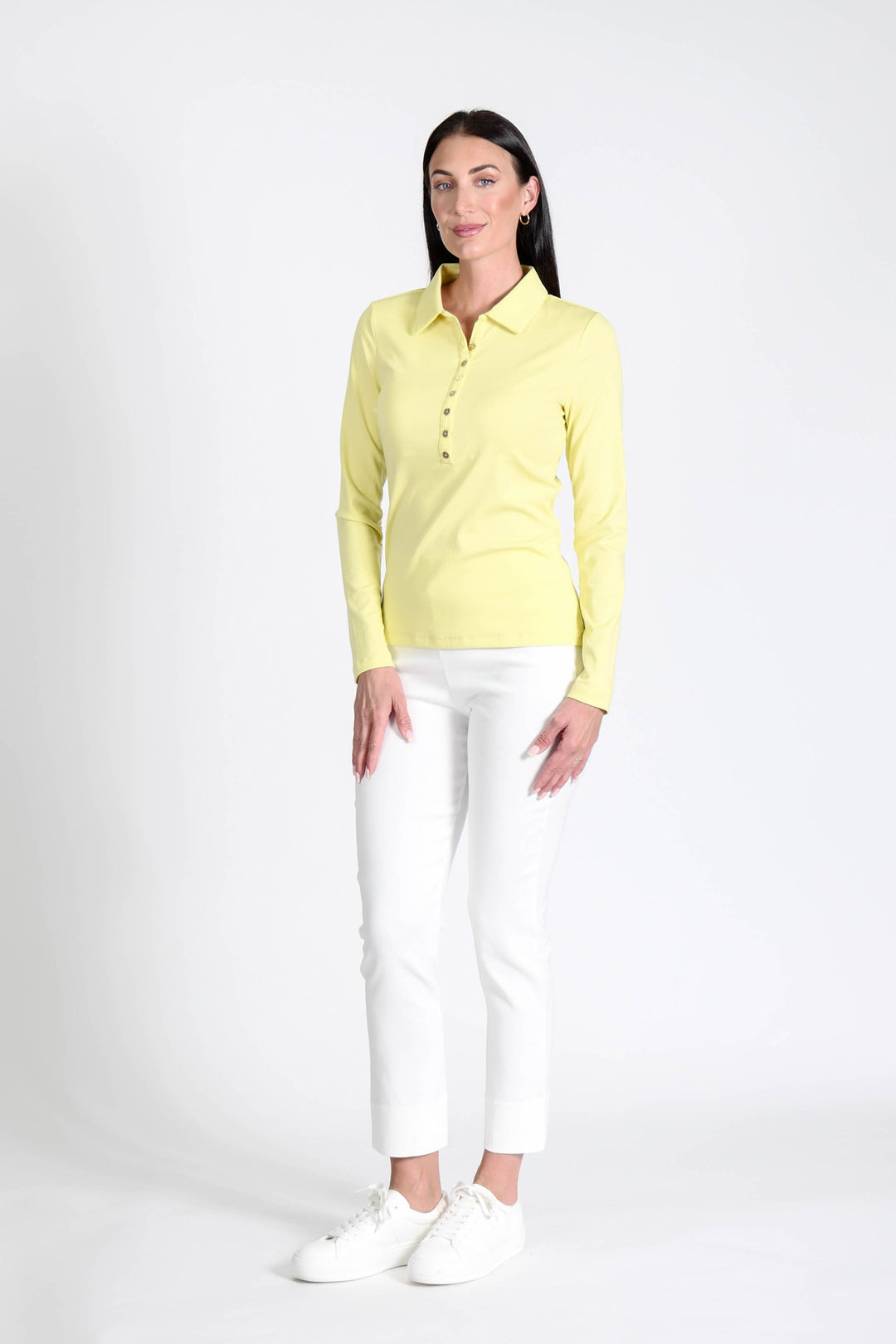 Court Top Lime APPAREL - TOP - SHIRT JPK 2026