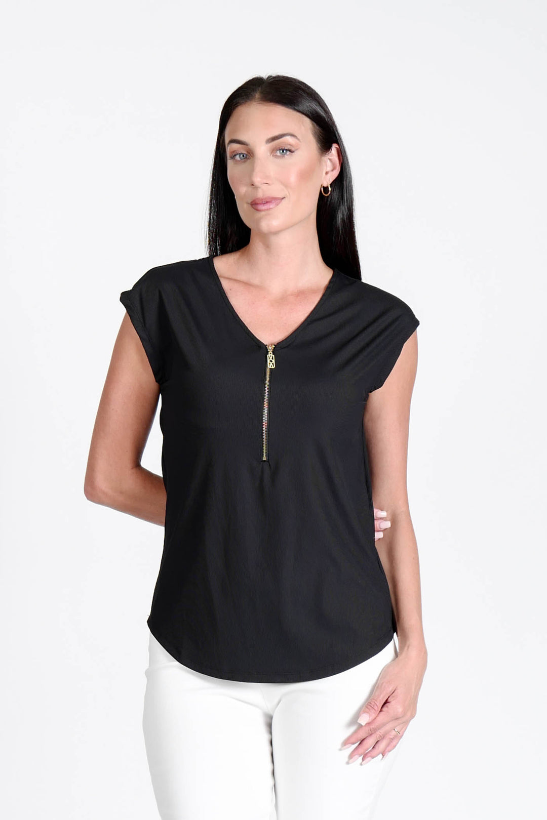 Reena Top Black APPAREL - TOP - SHIRT JPK 2026 Xsmall Black