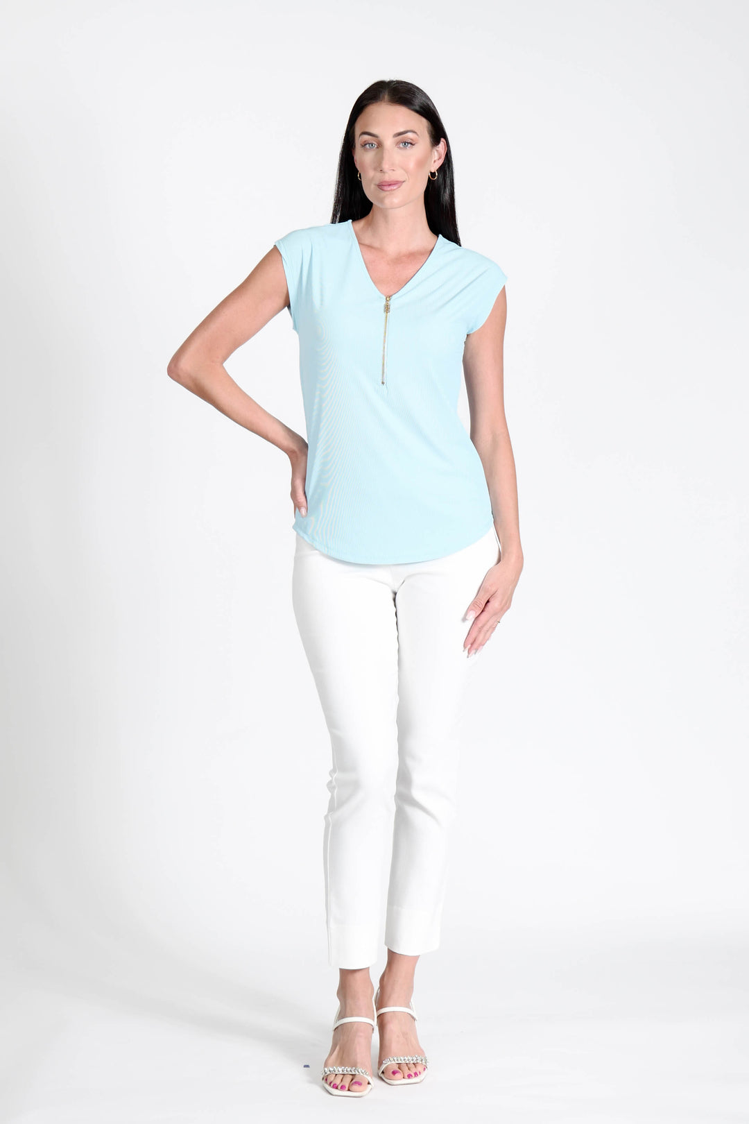Reena Top Sky APPAREL - TOP - SHIRT JPK 2026