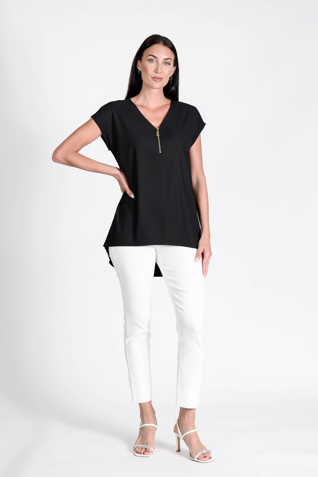 Reena Tunic Black APPAREL - DRESS JPK 2026