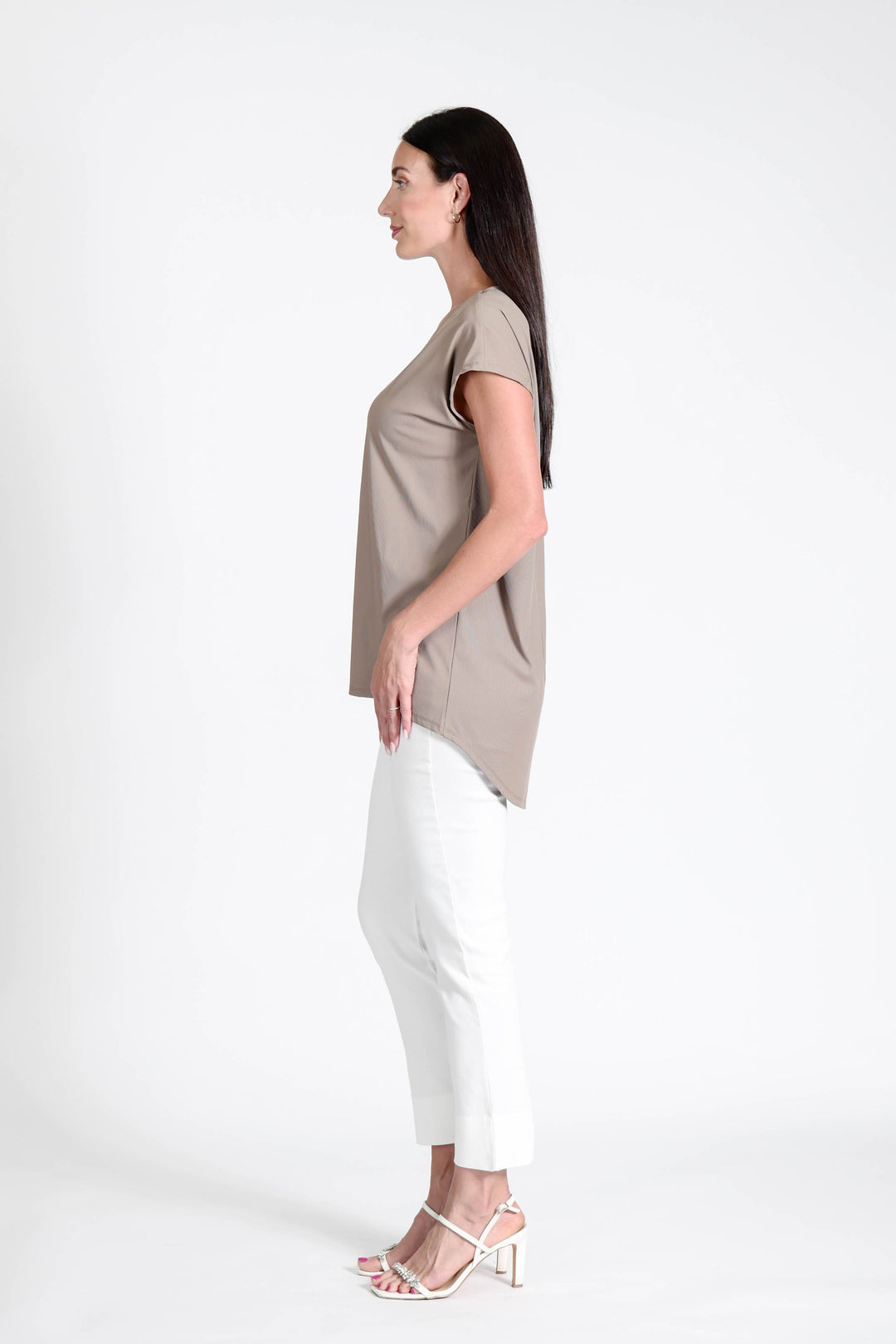 Reena Tunic Taupe APPAREL - DRESS JPK 2026