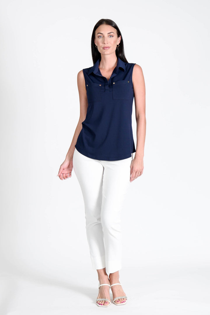 Jones Top Navy APPAREL - TOP - SHIRT JPK 2026