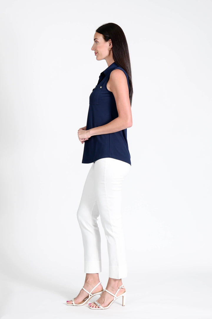 Jones Top Navy APPAREL - TOP - SHIRT JPK 2026