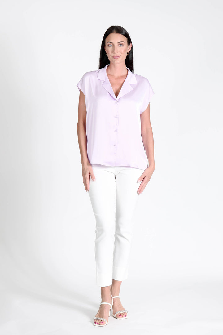 Gables Shirt Lavender APPAREL - TOP - SHIRT jeanpierreklifa.com