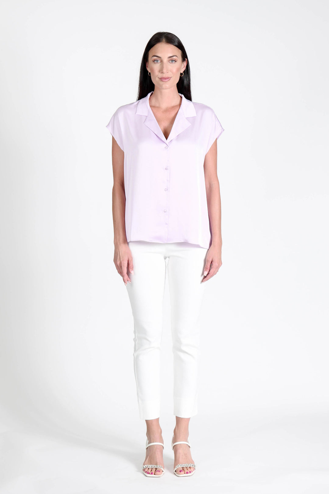 Gables Shirt Lavender APPAREL - TOP - SHIRT jeanpierreklifa.com