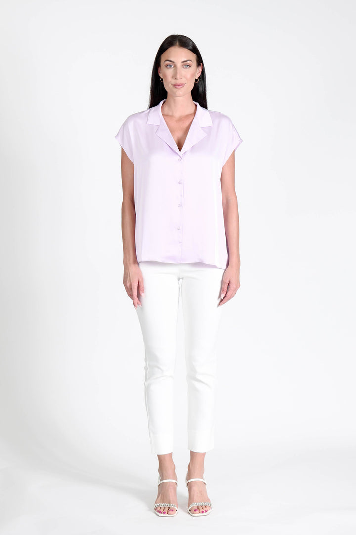 Gables Shirt Lavender APPAREL - TOP - SHIRT jeanpierreklifa.com