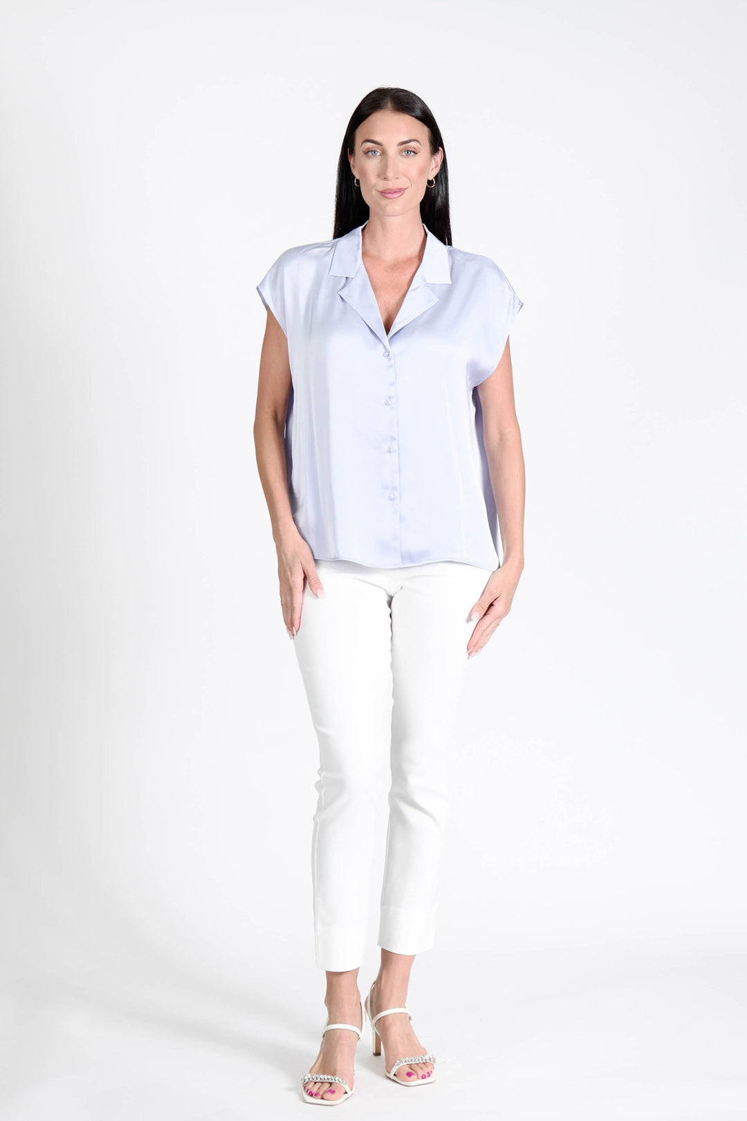 Gables Shirt Azur APPAREL - TOP - SHIRT jeanpierreklifa.com