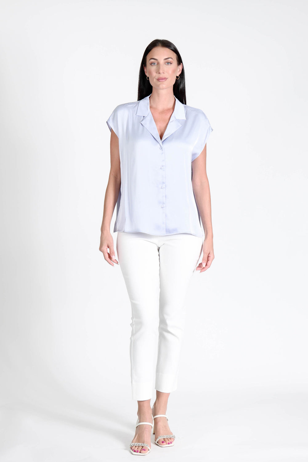 Gables Shirt Azur APPAREL - TOP - SHIRT jeanpierreklifa.com