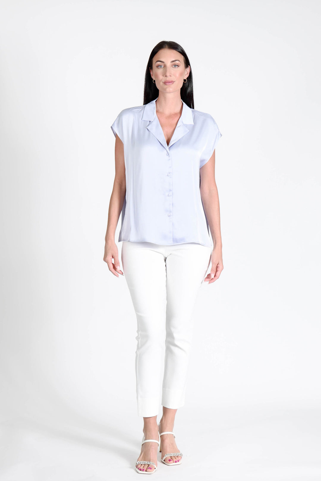 Gables Shirt Azur APPAREL - TOP - SHIRT jeanpierreklifa.com