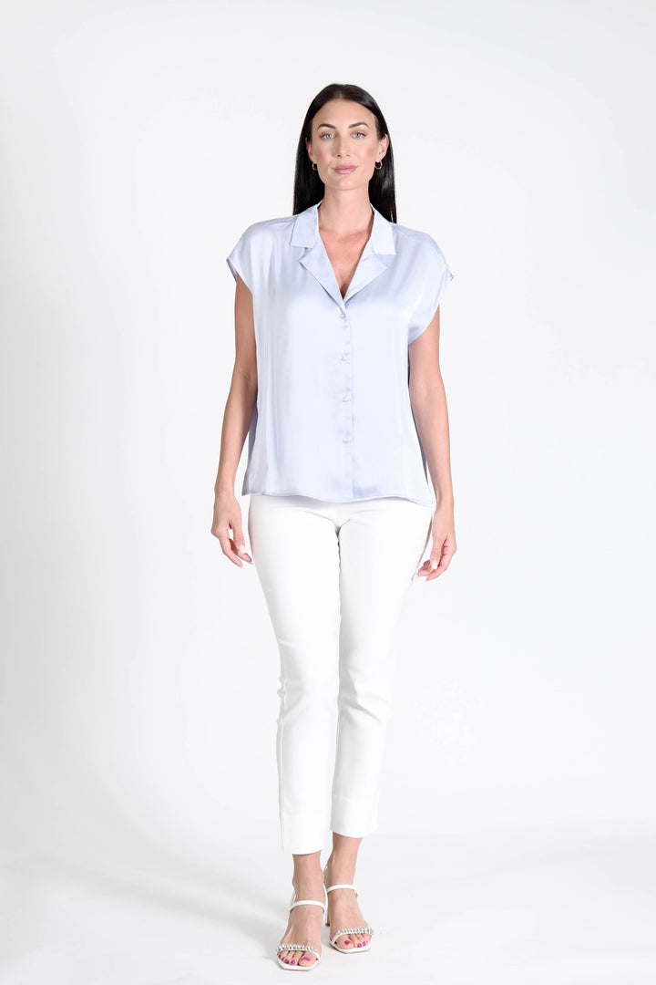 Gables Shirt Azur APPAREL - TOP - SHIRT jeanpierreklifa.com