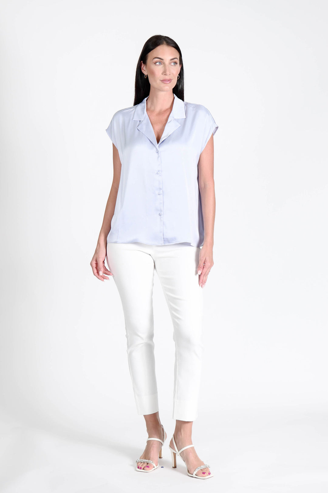 Gables Shirt Azur APPAREL - TOP - SHIRT jeanpierreklifa.com