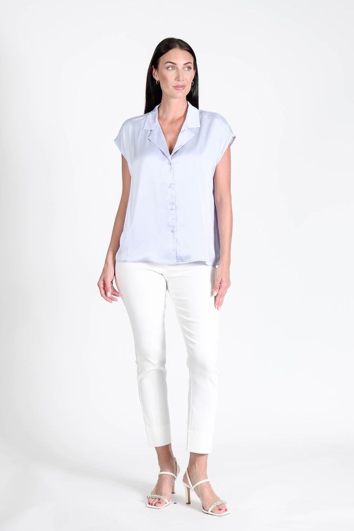 Gables Shirt Azur APPAREL - TOP - SHIRT jeanpierreklifa.com