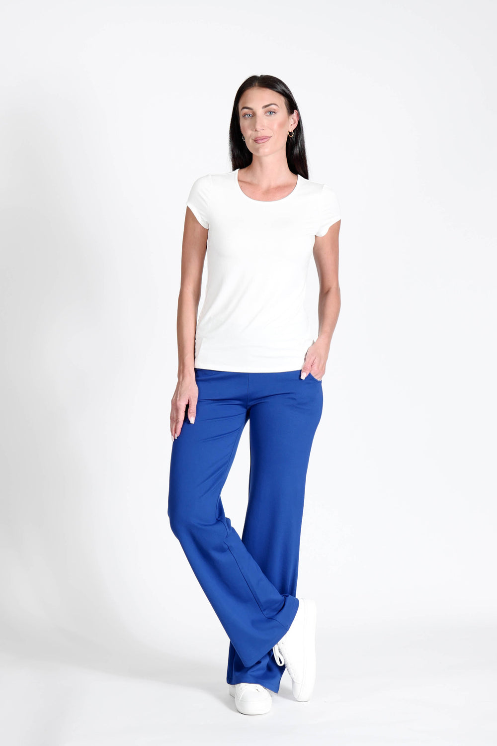 Boulevard Pants Med Blue APPAREL - BOTTOM - Pants jeanpierreklifa.com