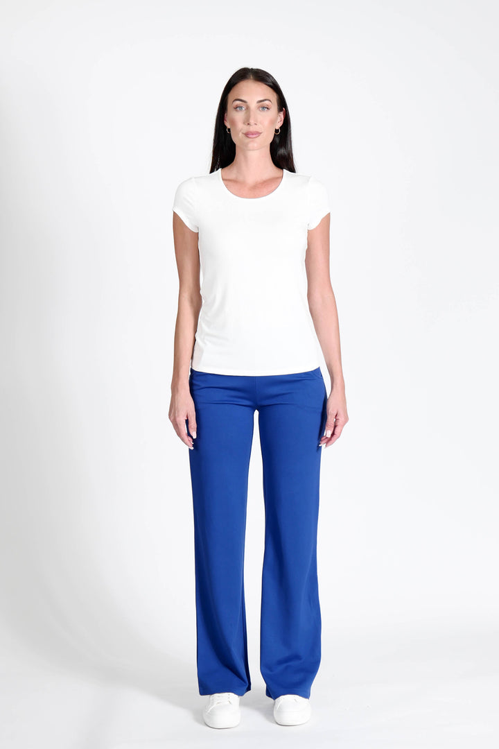 Boulevard Pants Med Blue APPAREL - BOTTOM - Pants jeanpierreklifa.com