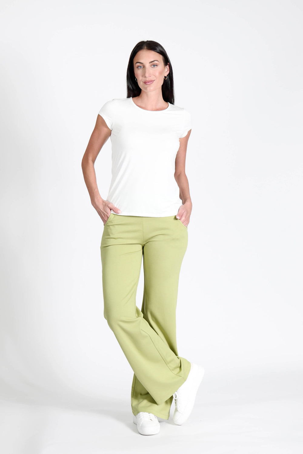 Boulevard Pants Moss Green APPAREL - BOTTOM - Pants jeanpierreklifa.com