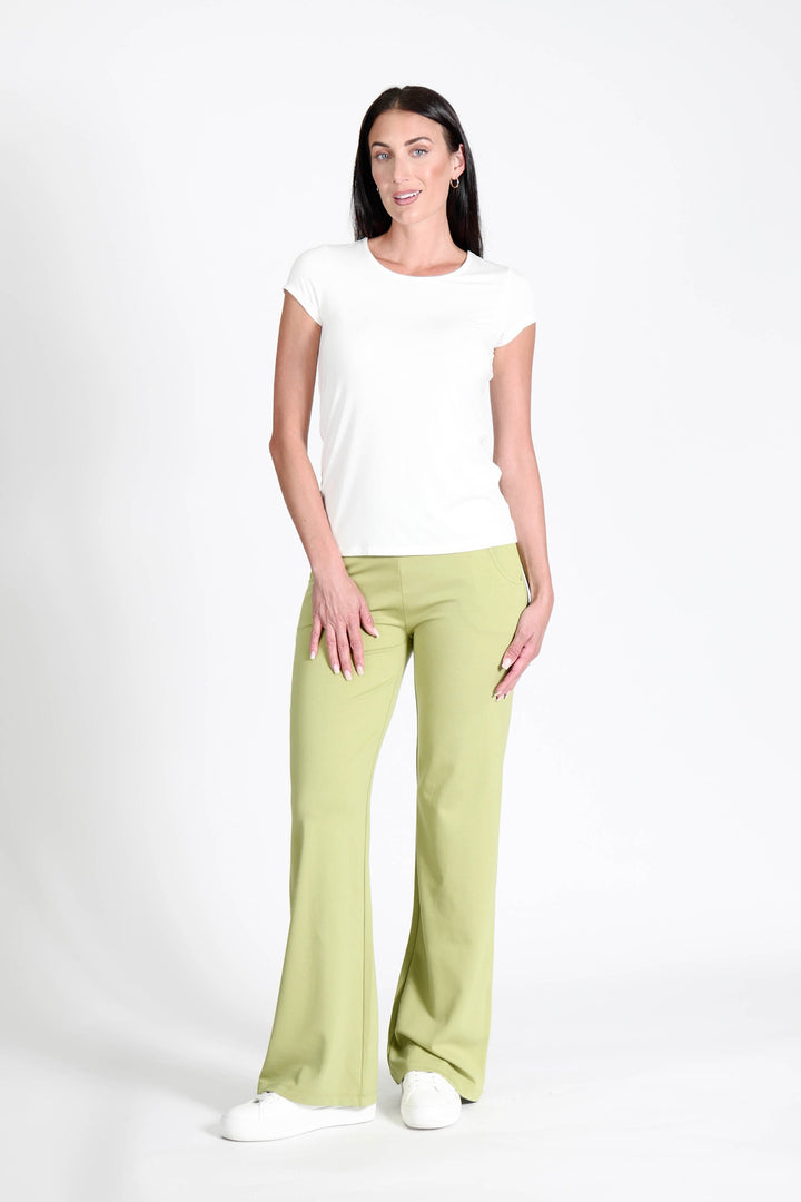 Boulevard Pants Moss Green APPAREL - BOTTOM - Pants jeanpierreklifa.com