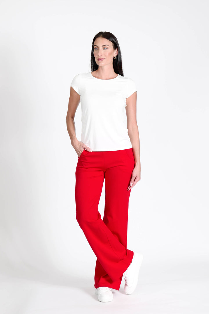 Boulevard Pants Red APPAREL - BOTTOM - Pants jeanpierreklifa.com