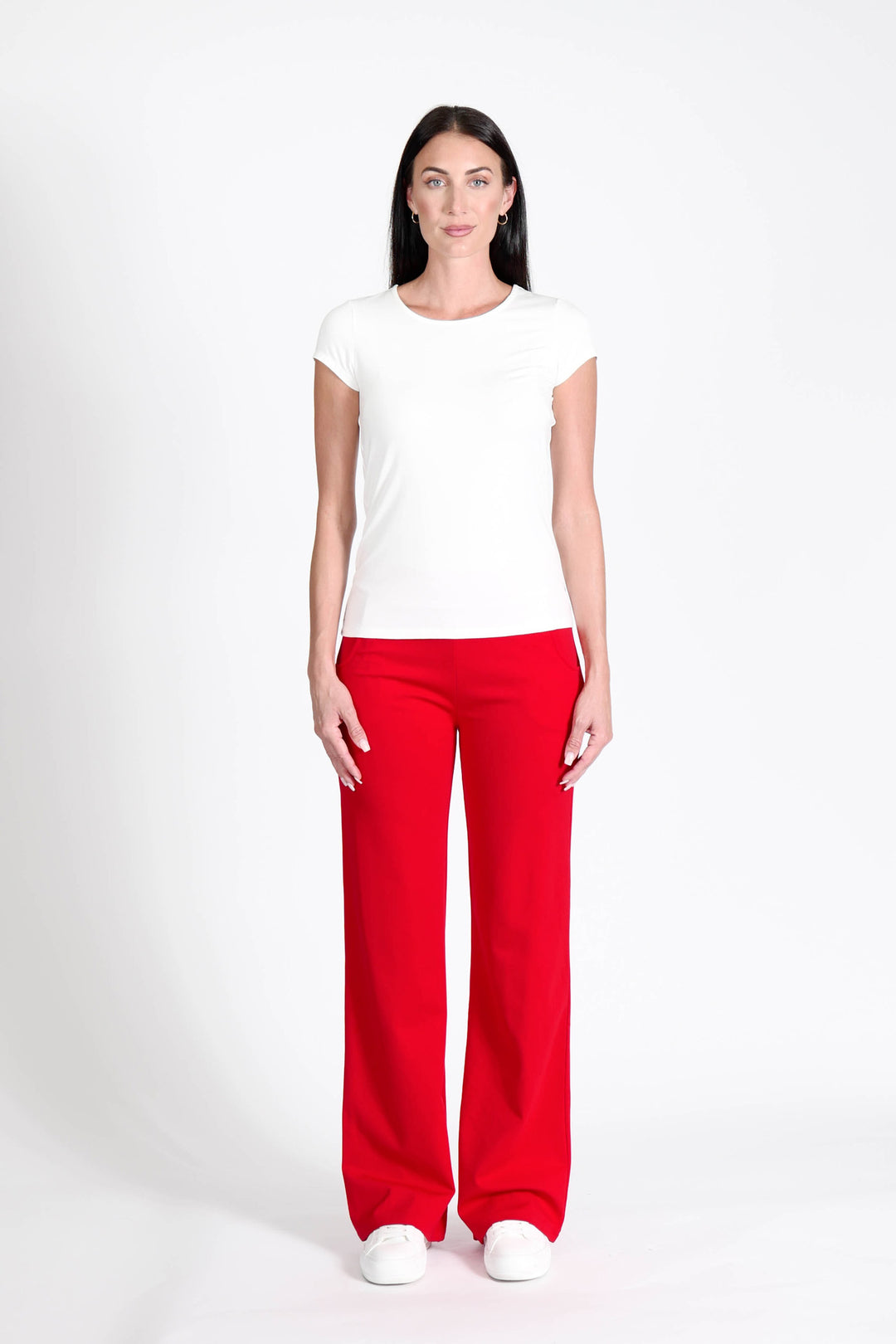 Boulevard Pants Red APPAREL - BOTTOM - Pants jeanpierreklifa.com