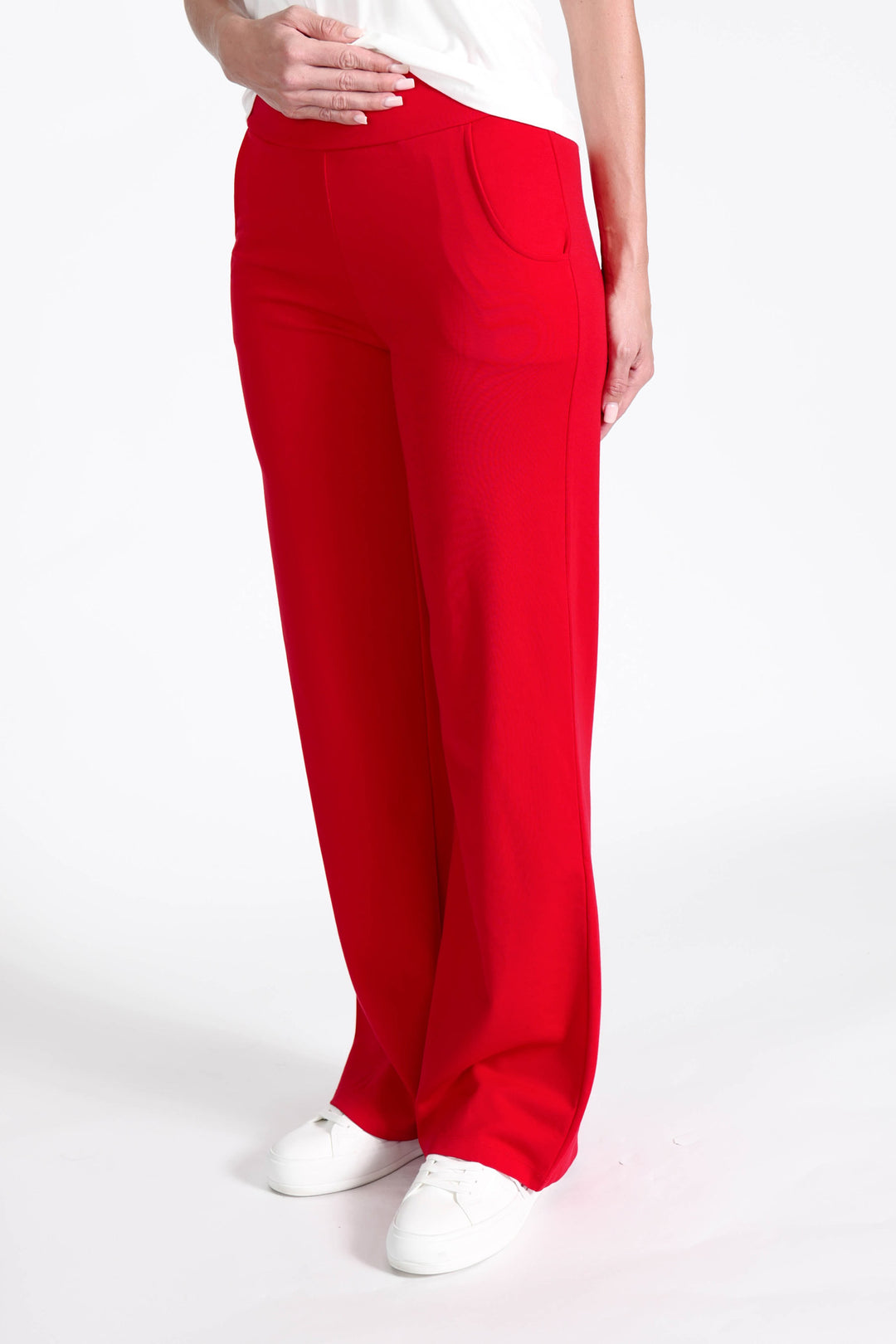 Boulevard Pants Red APPAREL - BOTTOM - Pants jeanpierreklifa.com
