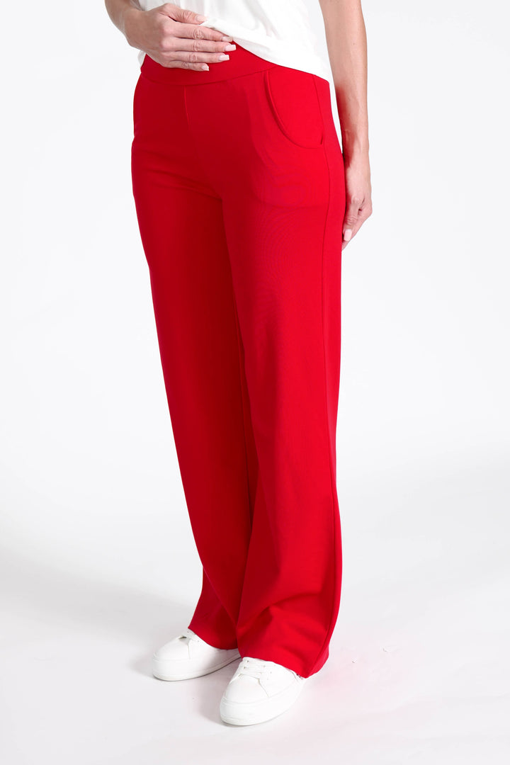 Boulevard Pants Red APPAREL - BOTTOM - Pants jeanpierreklifa.com