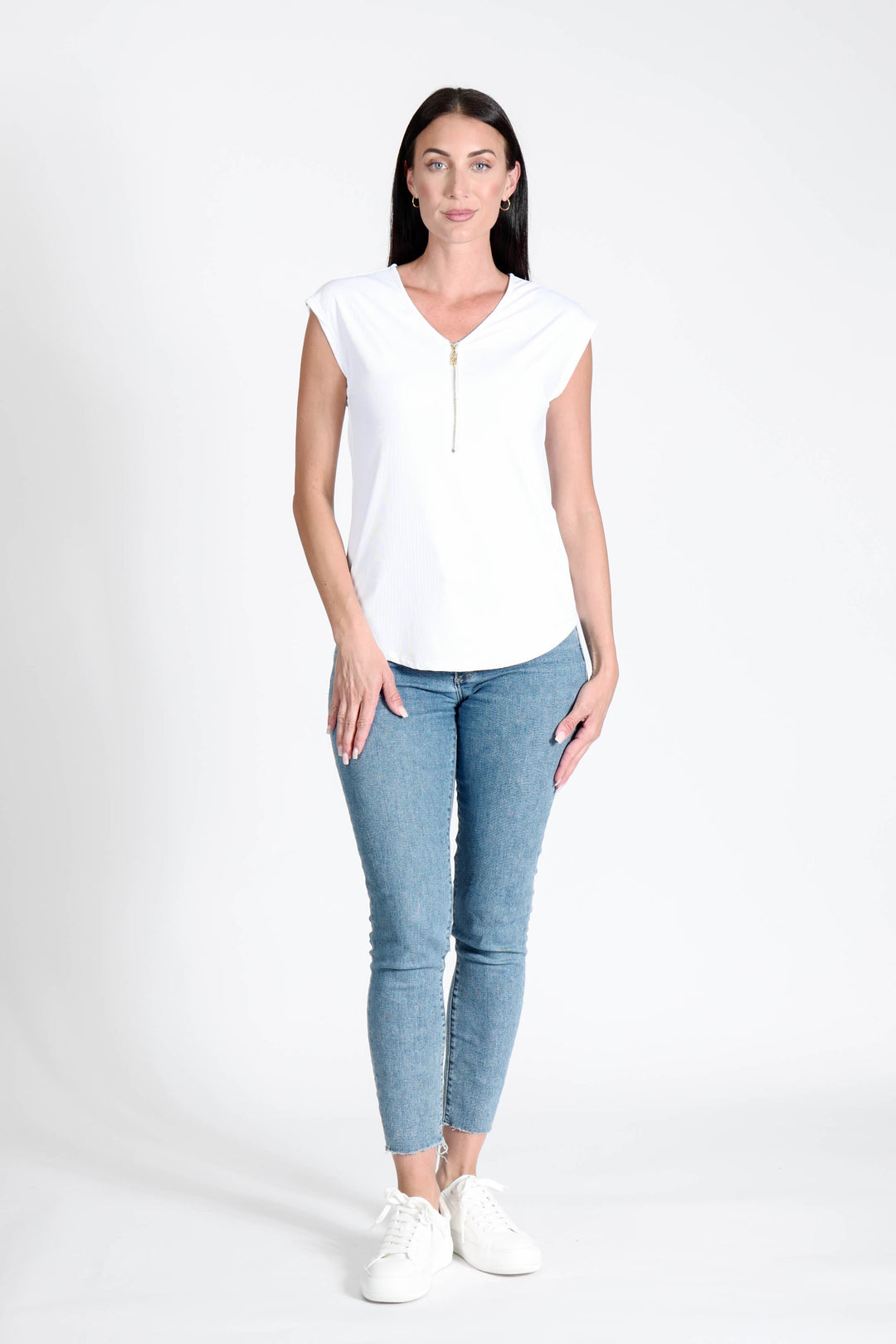Reena Top White APPAREL - TOP - SHIRT JPK 2026