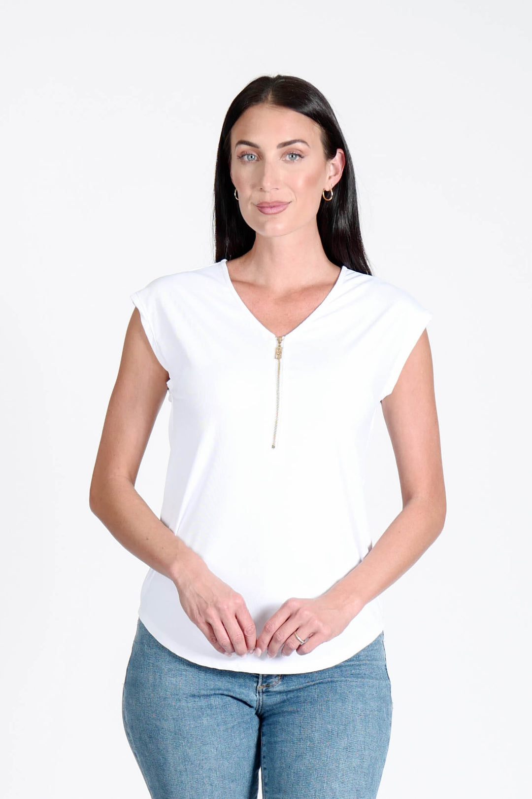 Reena Top Black APPAREL - TOP - SHIRT JPK 2026 Xsmall White