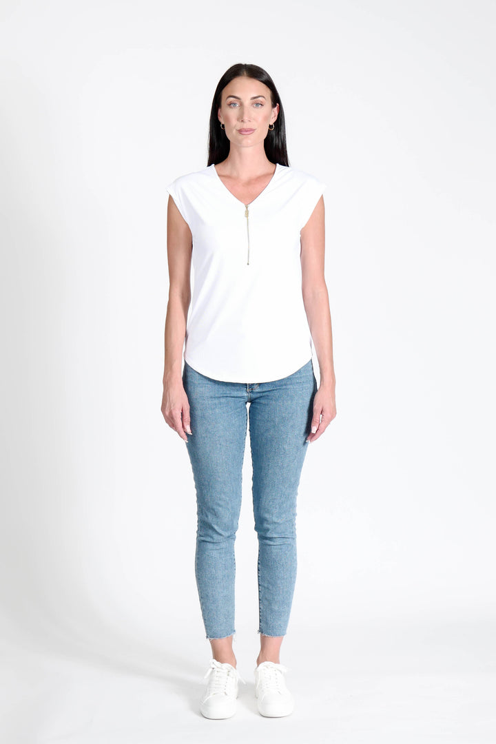 Reena Top White APPAREL - TOP - SHIRT JPK 2026