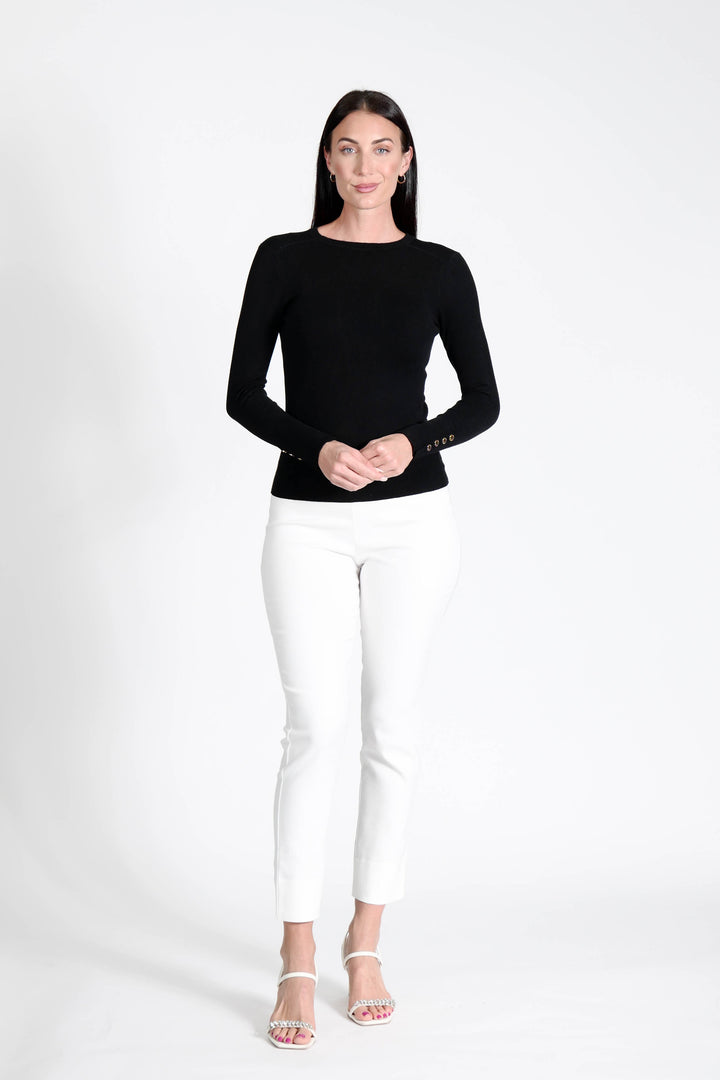 Z Button Sweater Black APPAREL - TOP - SWEATER JPK 2026