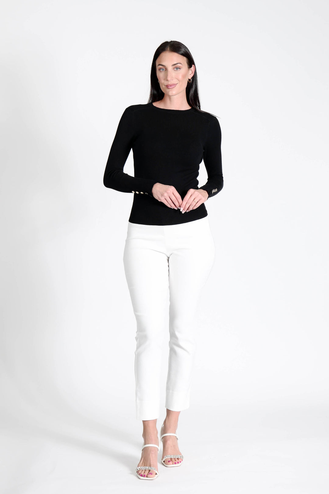 Z Button Sweater Black APPAREL - TOP - SWEATER JPK 2026