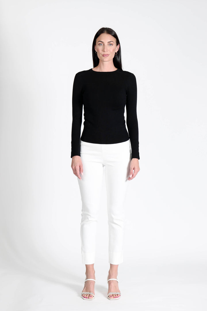 Z Button Sweater Black APPAREL - TOP - SWEATER JPK 2026