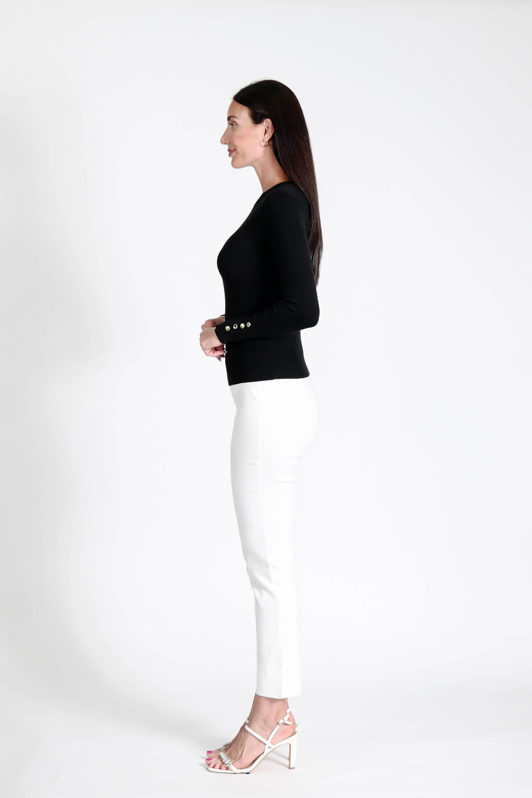 Z Button Sweater Black APPAREL - TOP - SWEATER JPK 2026