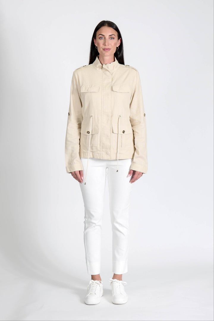 Military Jacket Camel APPAREL - TOP jeanpierreklifa.com