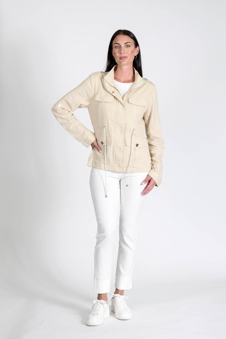 Military Jacket Camel APPAREL - TOP jeanpierreklifa.com