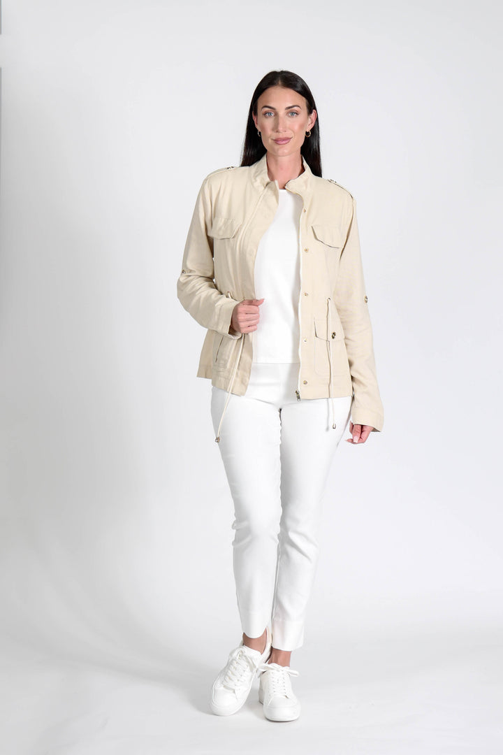 Military Jacket Camel APPAREL - TOP jeanpierreklifa.com