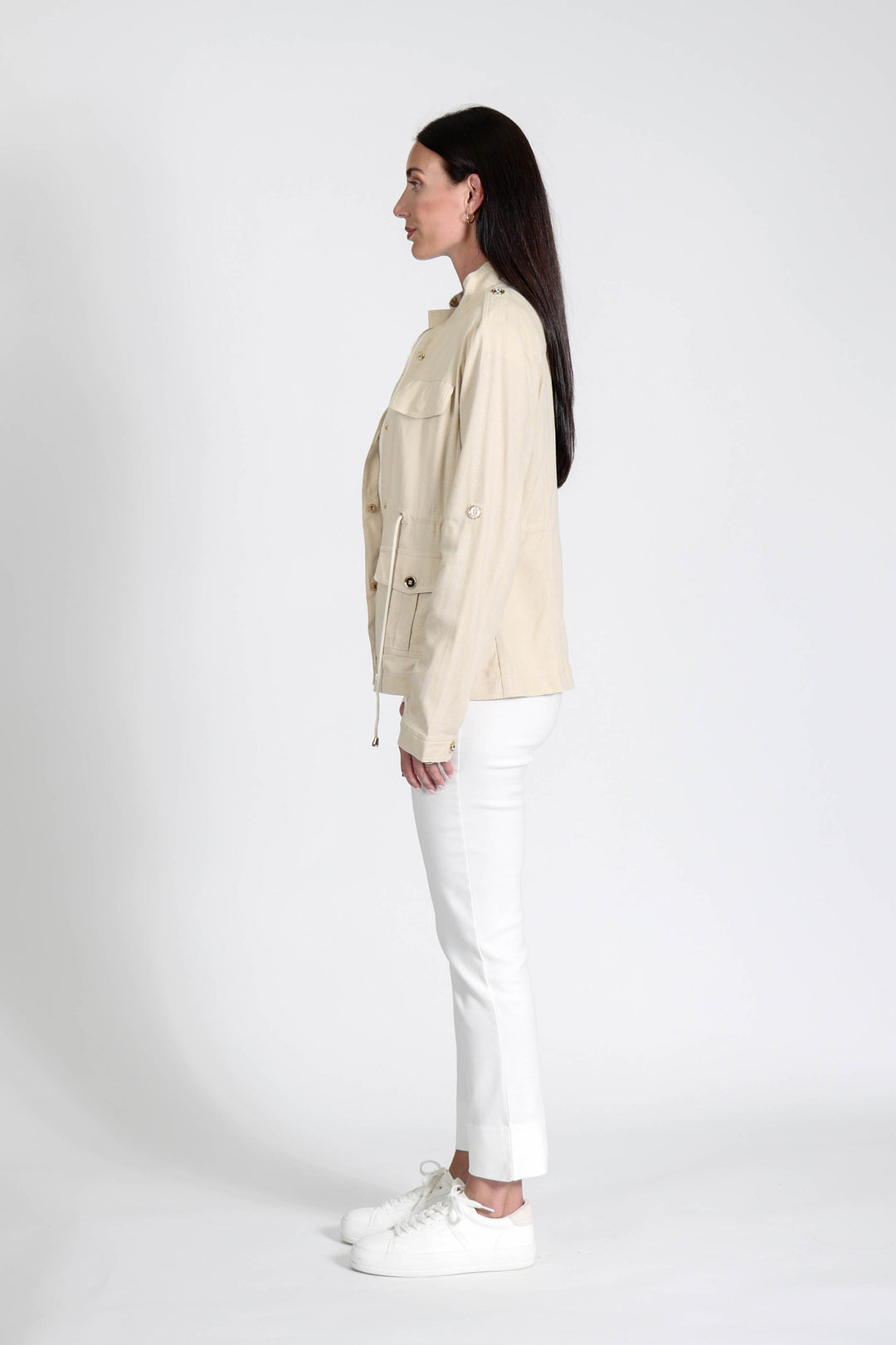 Military Jacket Camel APPAREL - TOP jeanpierreklifa.com