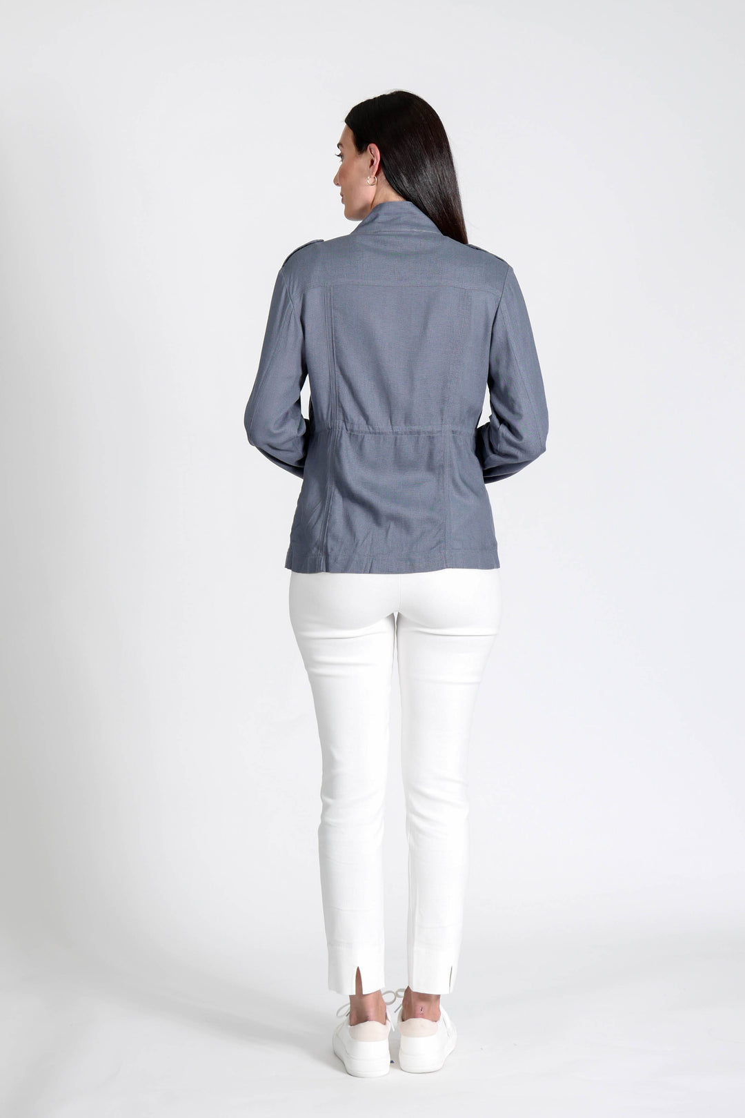 Military Jacket Petrol APPAREL - TOP jeanpierreklifa.com