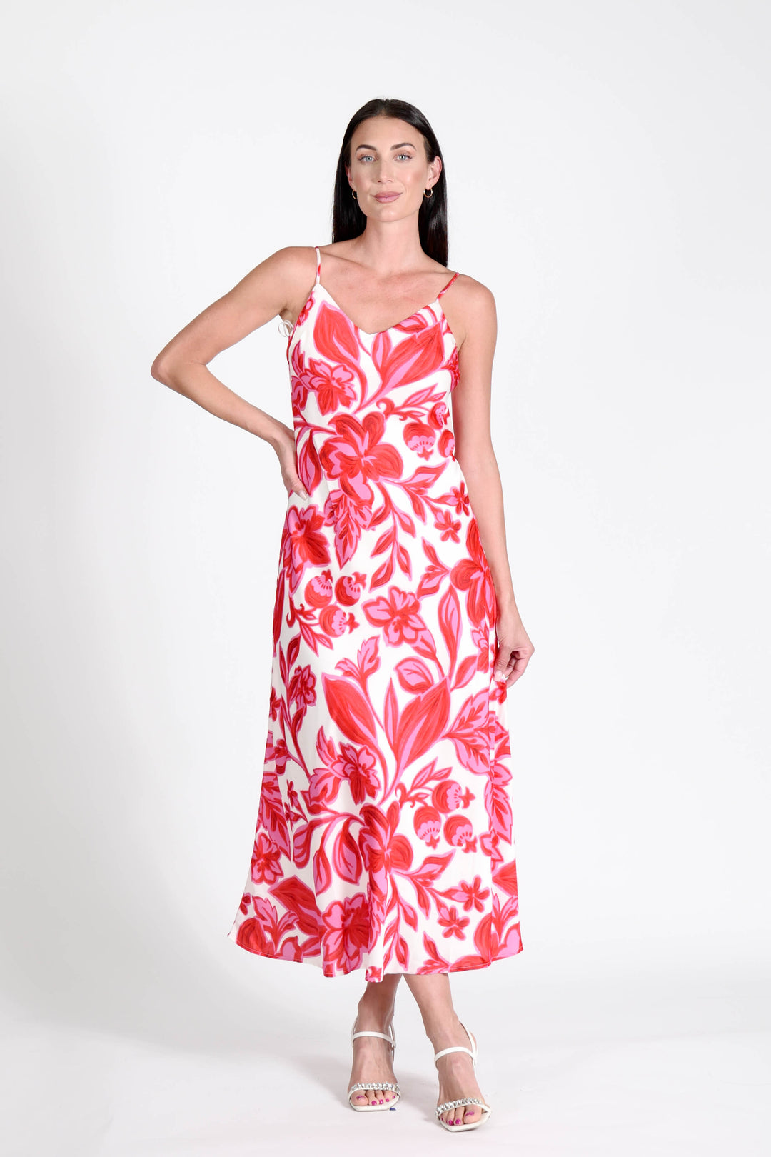 Spaghetti Dress Sangria APPAREL - DRESS JPK 2026