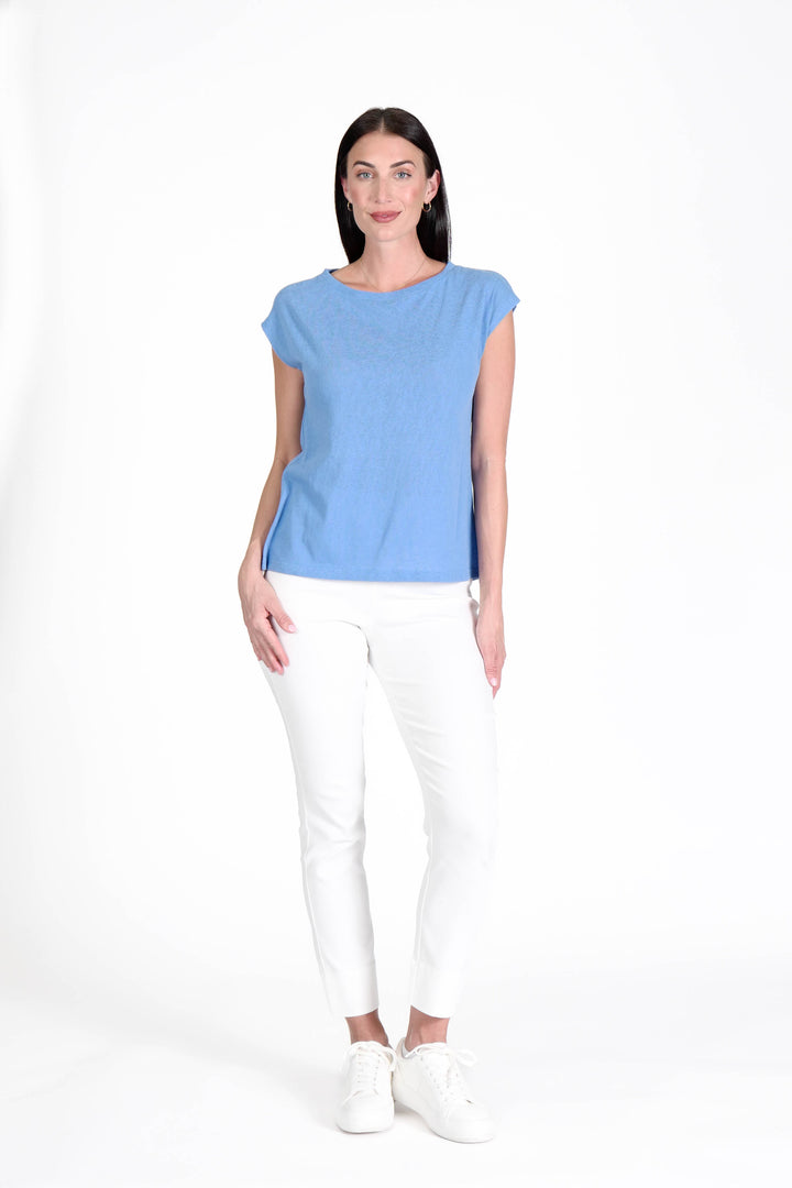 Spring Top Aegean Blue APPAREL - TOP - SHIRT JPK 2026