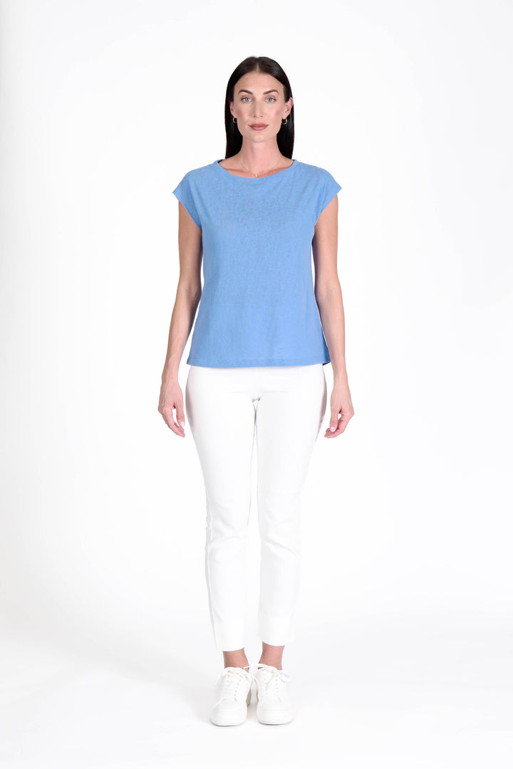 Spring Top Aegean Blue APPAREL - TOP - SHIRT JPK 2026