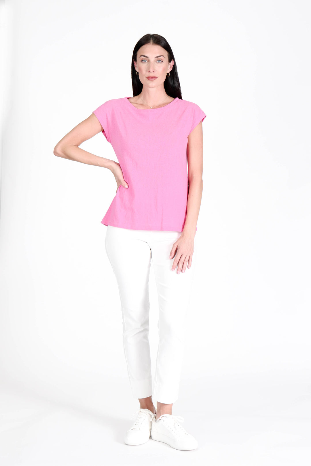 Spring Top Hot Pink APPAREL - TOP - SHIRT JPK 2026