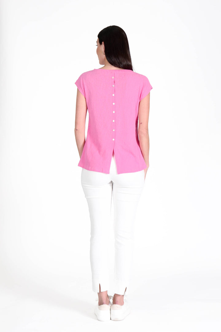 Spring Top Hot Pink APPAREL - TOP - SHIRT JPK 2026