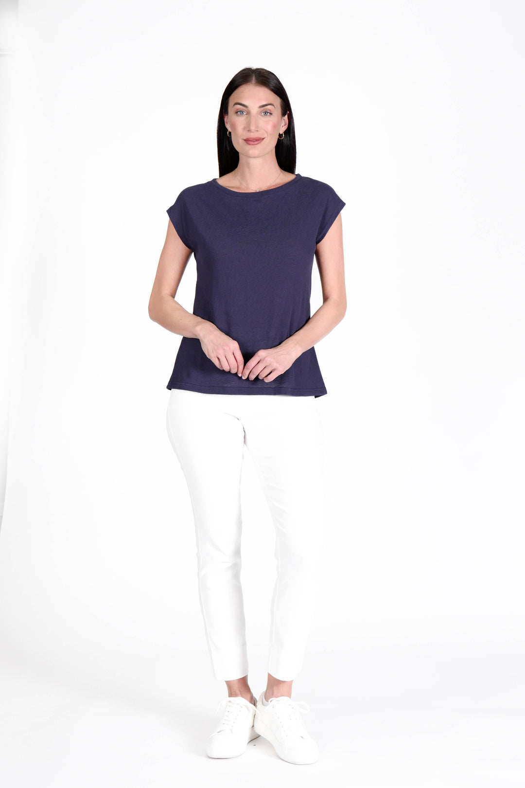 Spring Top Navy APPAREL - TOP - SHIRT JPK 2026