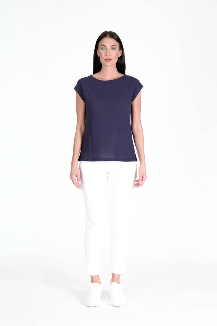 Spring Top Navy APPAREL - TOP - SHIRT JPK 2026 Xsmall