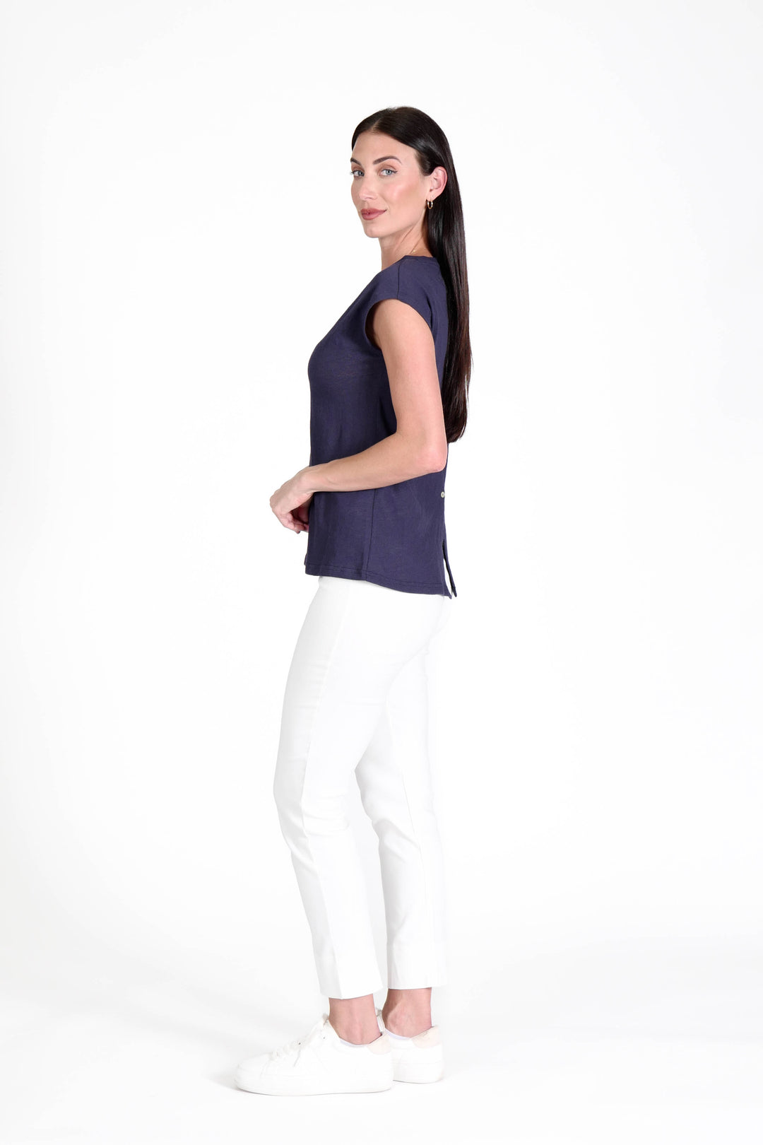 Spring Top Navy APPAREL - TOP - SHIRT JPK 2026